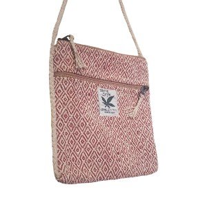 Hemp rose style handbag 