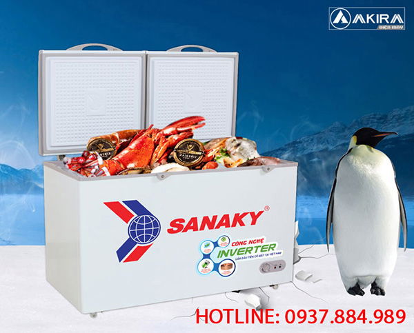 tủ đông Sanaky Inverter