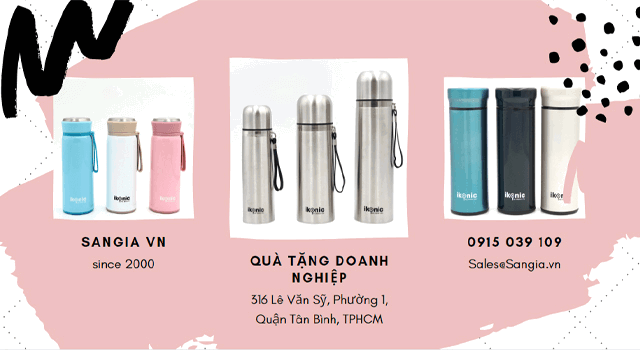 Quà tặng bình giữ nhiệt cho nhân viên