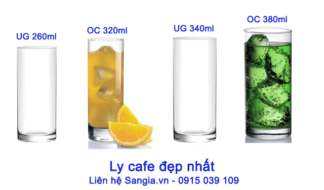 Những mẫu ly cafe đẹp nhất từ SanGia Vn