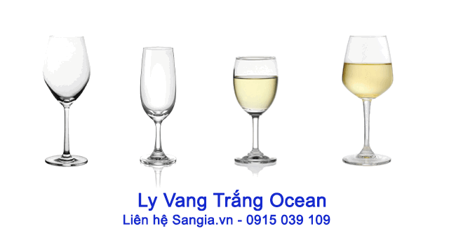 Ly vang trắng