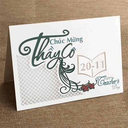 Mẫu thiệp chúc mừng sinh nhật thầy cô