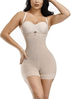 Wonder-Beauty Women Shapewear Firm Control Bodysuit Butt Lifter Body Shaper Body Briefer Waist Cincher Corset