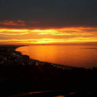 Sunset at Morsi Ben Meidi Beach - Tlemcen