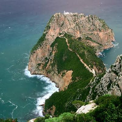 Carbon head, photo taken from the apex - Bejaia