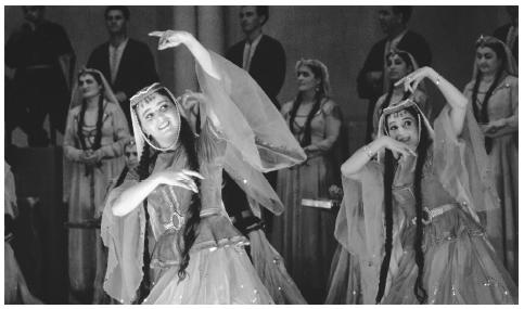 Armenian folk dancers in Yerevan. Armenia has a long tradition of musical art dating back to prehistoric times.