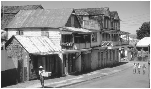 Dominicans socialize on the street and in other public areas.