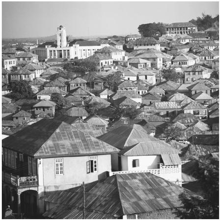 Central Ibadan, the second-largest city. Nigeria is the most densely populated country in Africa.