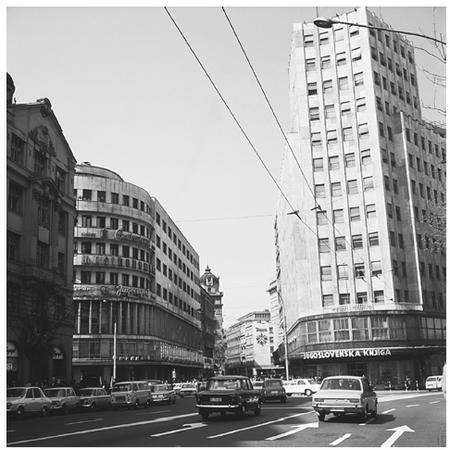 Belgrade city center. The city boasts both centuries-old and modern-day architecture.