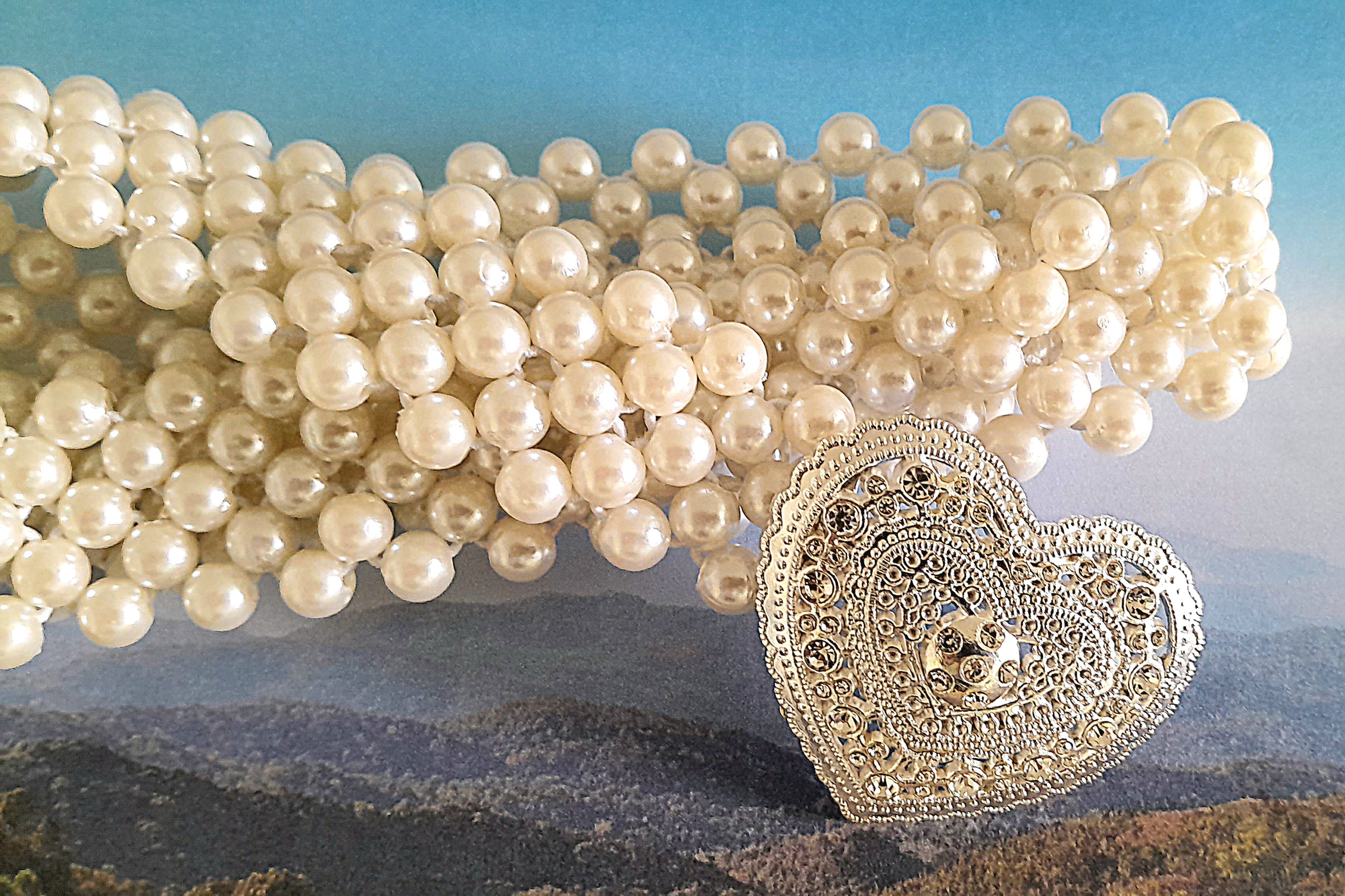 pearl thai bridal belt