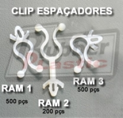 Espaçador pvc natural para placa de circuito impresso