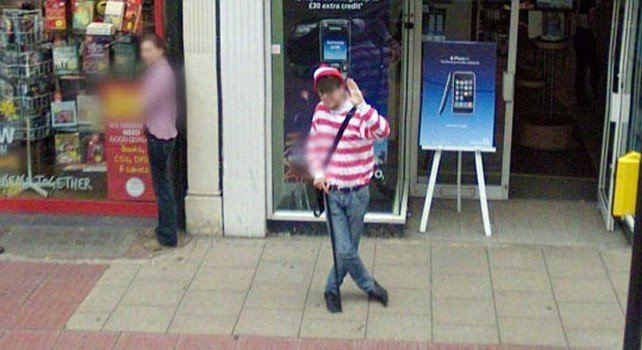 Google Street View – Where’s Wally?