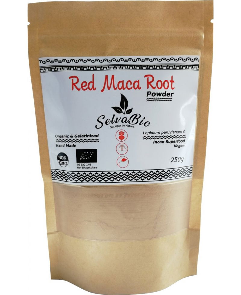 Organic Red Maca Root Powder