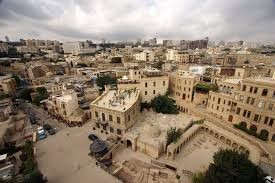 Pictures of old city Baku