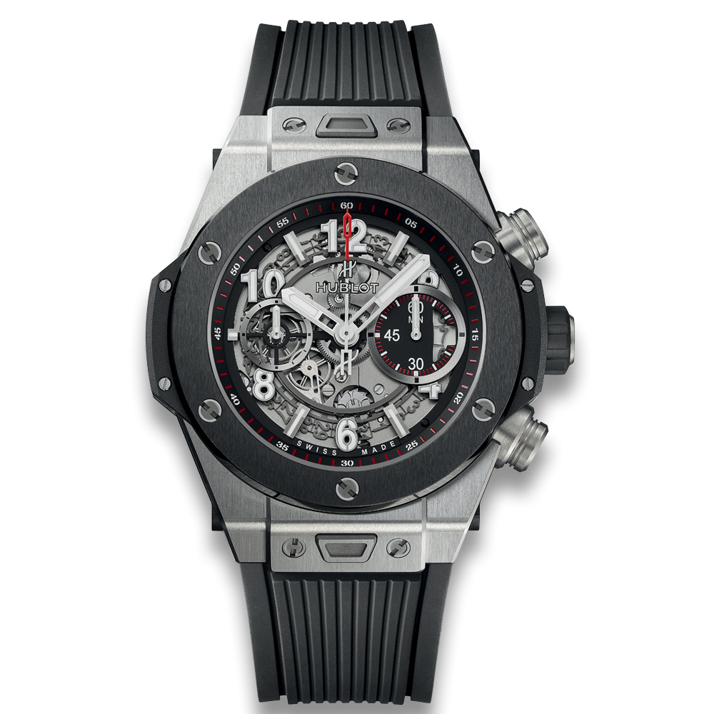 Introducing The Replica Hublot Big Bang Unico GMT Dual Time Titanium Carbon 45mm Watches 1