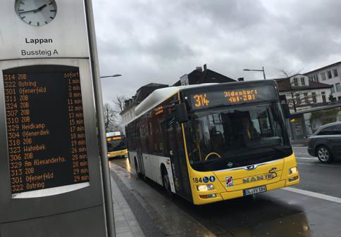 Oldenburger Busse kommen leut umfrage gut an!