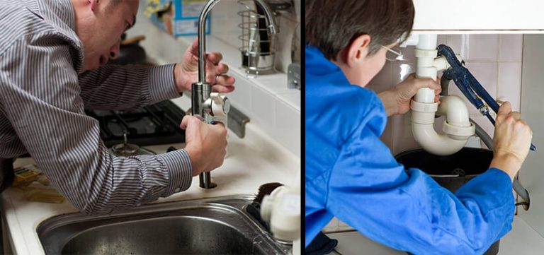 Plumber Repair Kitchen Sink