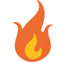 Fire Emoji Icon