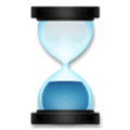 Hourglass Done Emoji, LG style