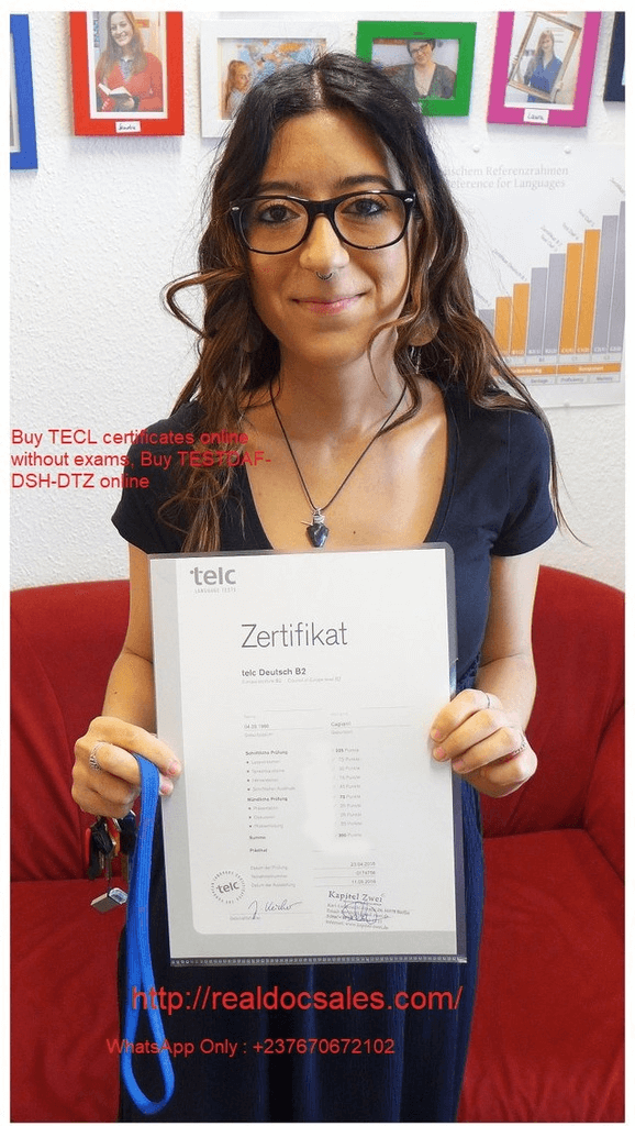 Skype: ielts.2017 )TELC A2-Certificate without sitting for the exam, TELC certificate A1 for sale online without test, Buy TELC certificate A1 without test online in Germany, telc B1- Certificate without sitting for the exam, telc B2- Certificate without sitting for the exam, telc B1/B2 Profession- Certificate without sitting for the exam, telc C1- Certificate without sitting for the exam , Buy PTE certificate without exam