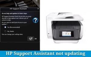 HP Support Assistant not updating