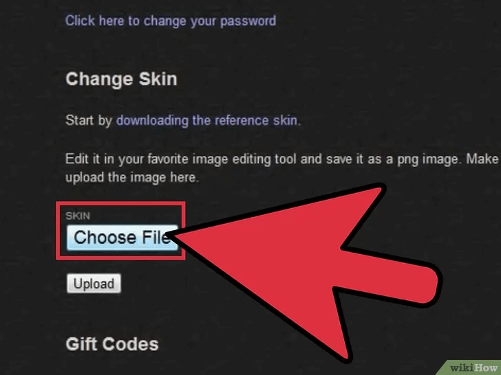 صورة عنوانها Change Your Minecraft Skin Step 4