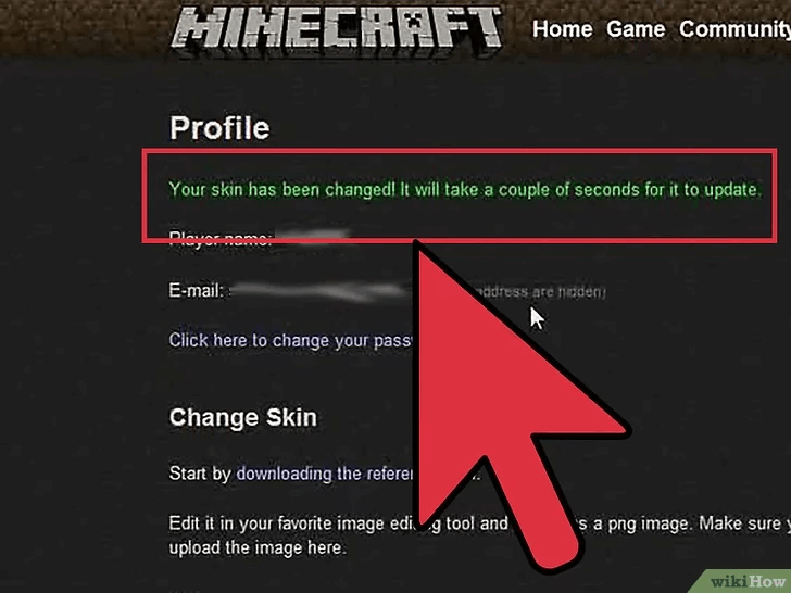 صورة عنوانها Change Your Minecraft Skin Step 8