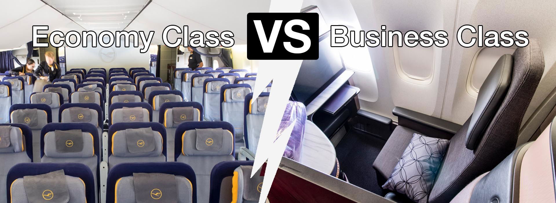 Seat space availability between Business Class & Economy class