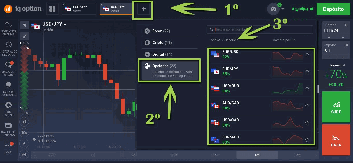 IQ Option Que es y Como Funciona Tutorial completo en español