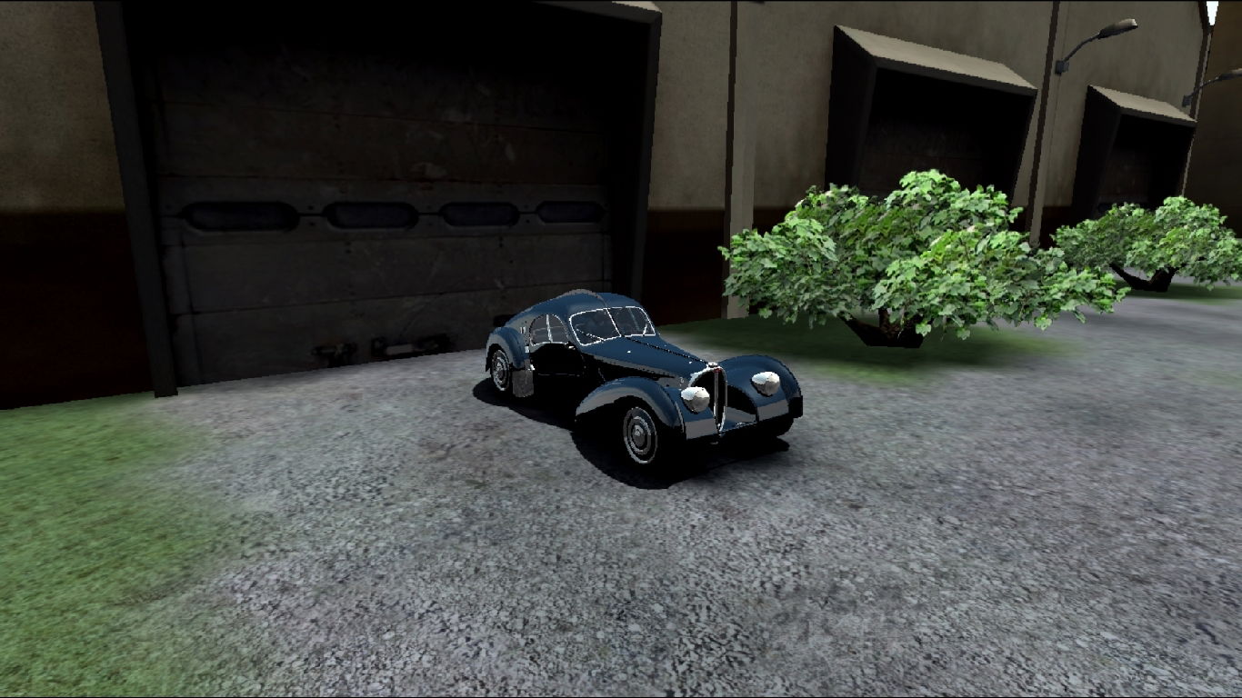 Buggati Type 57SC Atlantic en el juego