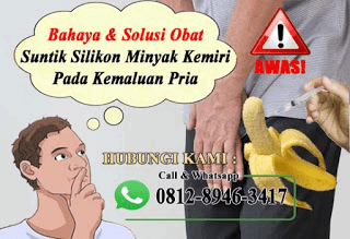 PILIHAN CARA MENGHILANGKAN SILIKON MINYAK KEMIRI DI ALAT VITAL PRIA