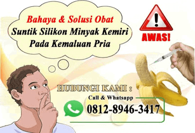 DE NATURE - OBAT HERBAL PENGHILANG EFEK AKIBAT SUNTIK SILIKON PADA PENIS