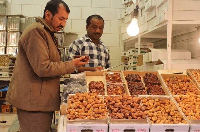 سوق البلد في الطائف في السعودية