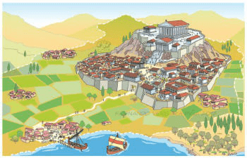 Polis grega Grecia antiga