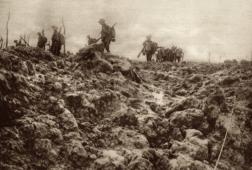 A Primeira Guerra Mundial transcorreu entre os anos de 1914 e 1918