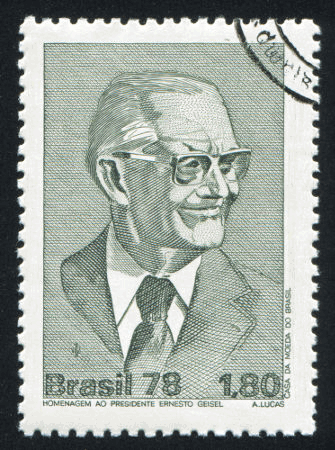 Ernesto Geisel foi um dos generais-presidentes durante o regime militar no Brasil*