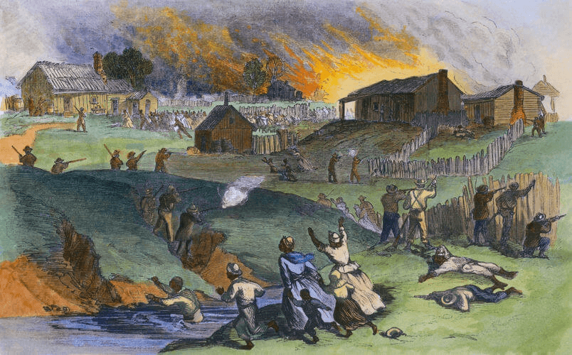 As revoltas realizadas pelos escravos foram uma das formas de resistência à escravidão.