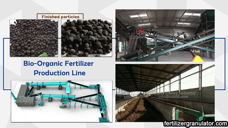 Organic fertilizer manufacturing machine