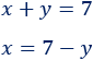 Explicamos los 4 métodos básicos para resolver un sistema de ecuaciones: sustitución, igualación, reducción y gráficamente. Sistemas de ecuaciones resueltos. Álgebra. Matemáticas. Secundaria. ESO.