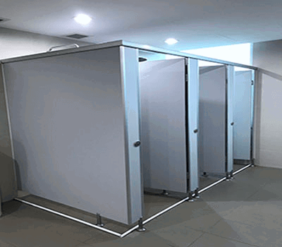 Thi công vách ngăn vệ sinh tại shp plaza Hải Phòng
