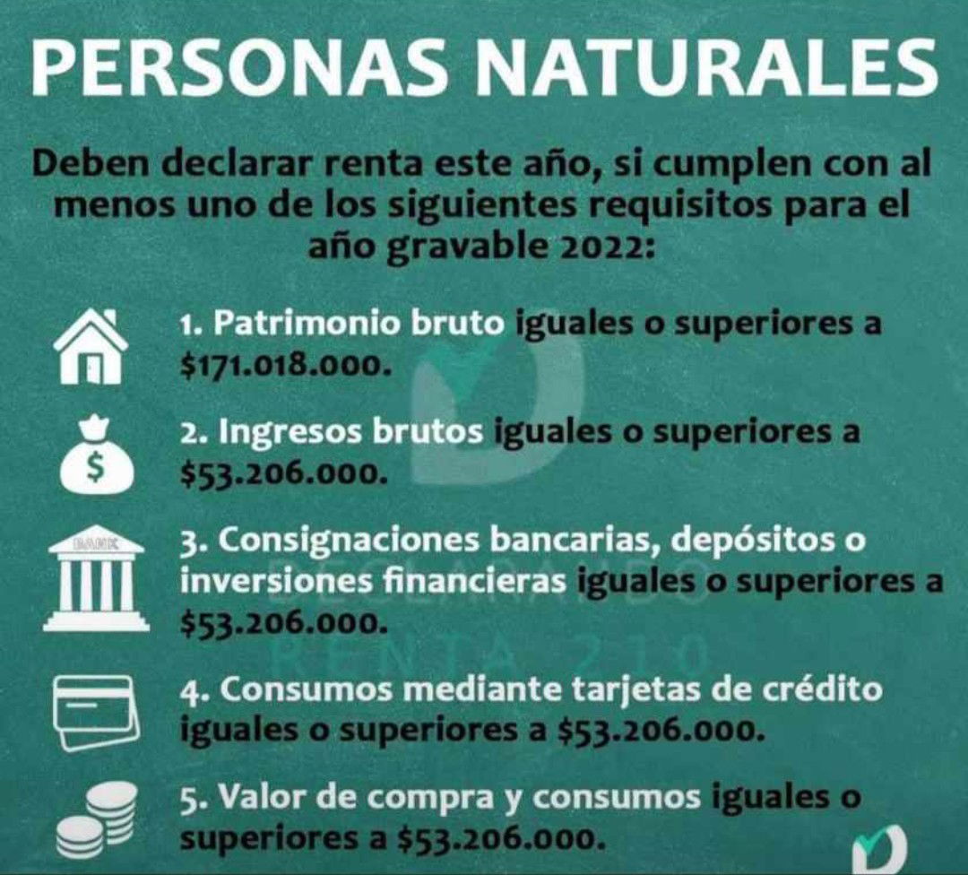 Vencimiento declaración de renta personas naturales SIJATEF