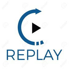Repetir Diseño De Logotipo De Vector De Audio Y Video.  Logotipo De ...