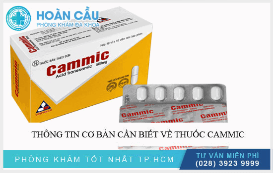 Thông tin cơ bản cần biết về thuốc Cammic