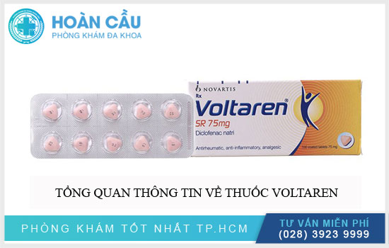 Tổng quan thông tin về thuốc Voltaren