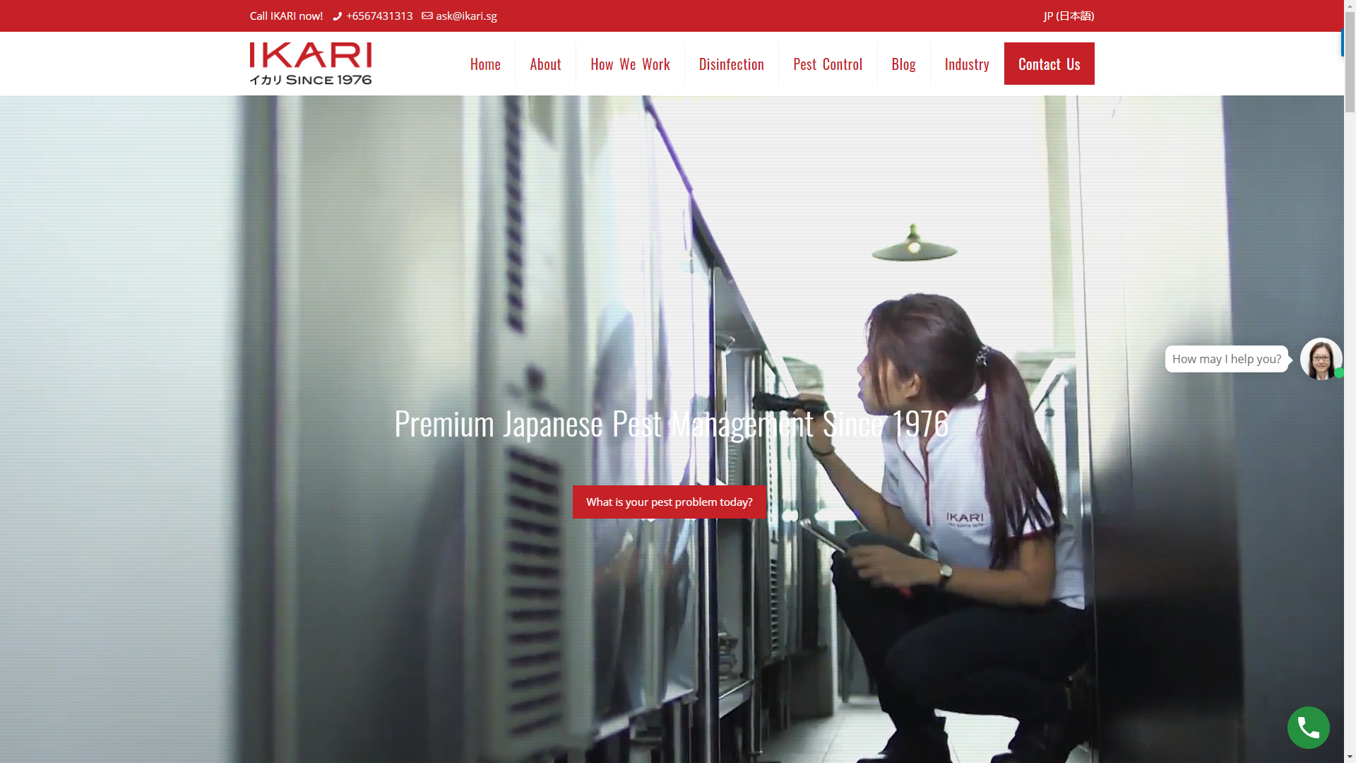 Ikari Services Pte Ltd pest control companies in Singapore