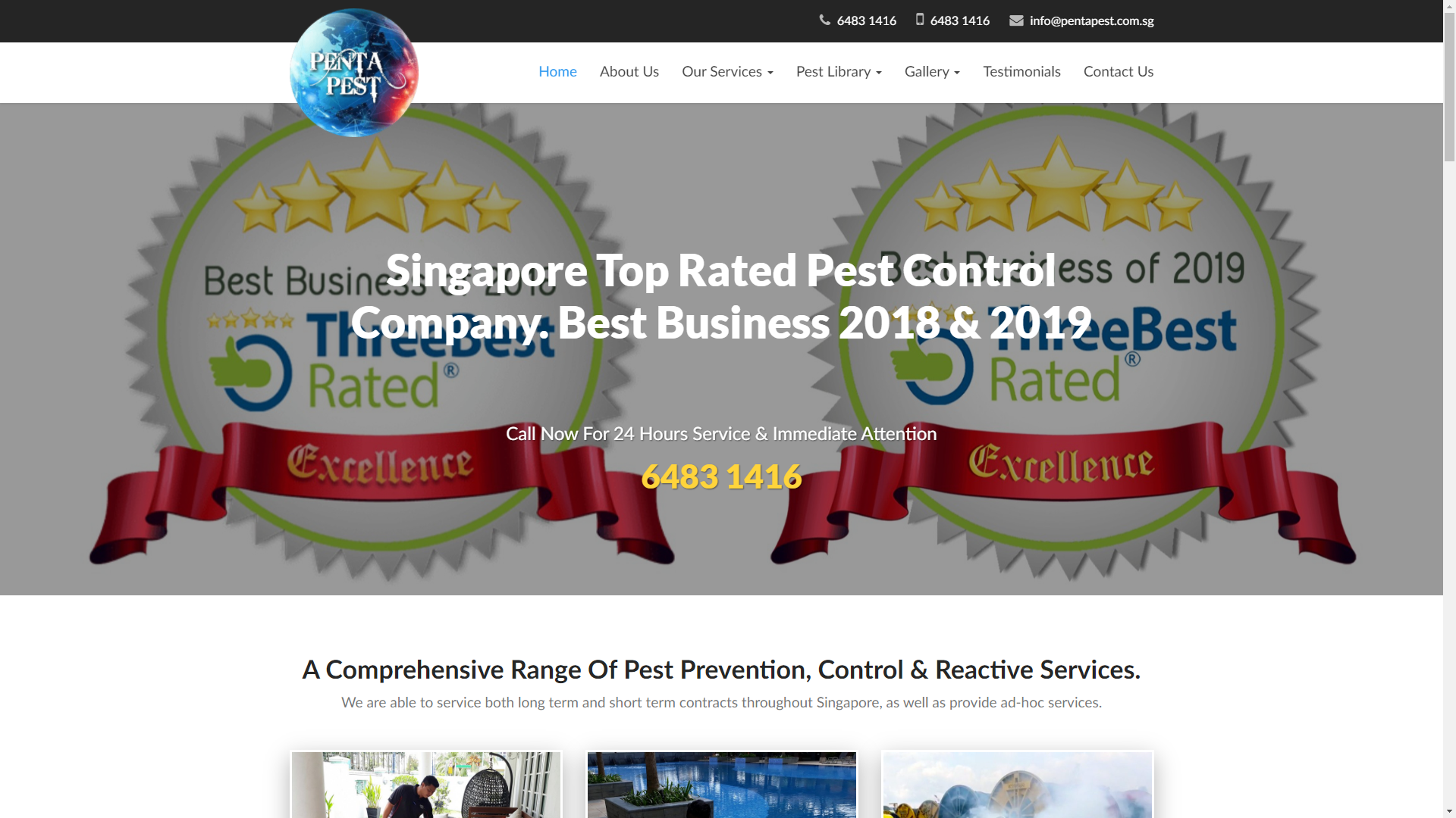 Penta Pest pest control companies in Singapore