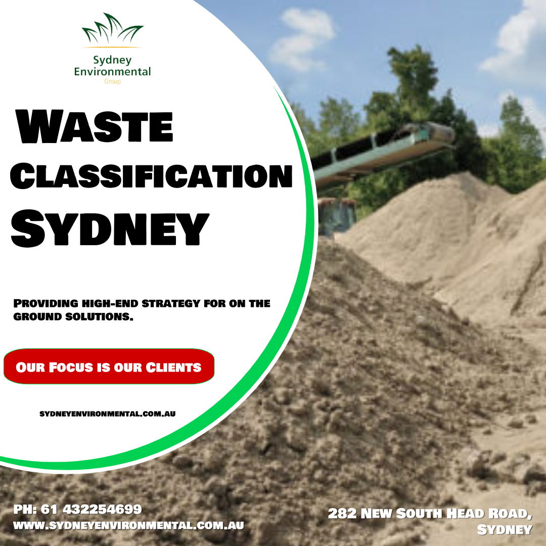 Waste Classification Sydney