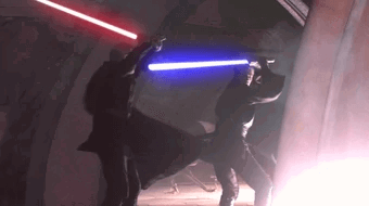 Duel in the Geonosian Hangar.jpg