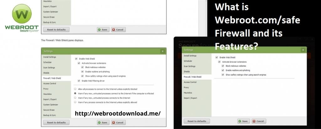 Webroot firewall