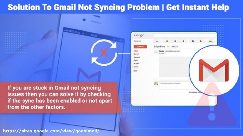 Gmail not syncing problem